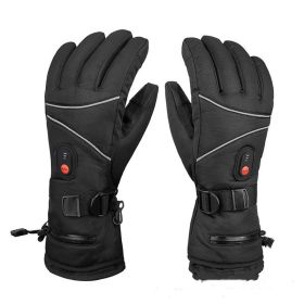 Winter Heating Gloves Can Be Charged On Touch Screen (Option: 1 Style-One size)