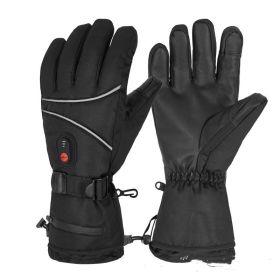 Winter Heating Gloves Can Be Charged On Touch Screen (Option: 3 Style-One size)