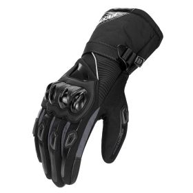 Motorcycle Glove Anti Skid Touch Screen (Option: Grey-2XL)