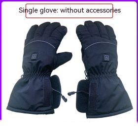 Winter Smart Heating Gloves Touch Screen (Option: Single Glove Pair-Average Size)