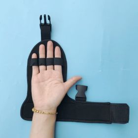 Auxiliary Fixed Gloves Stroke Hemiplegia Paraplegia Rehabilitation Training Equipment (Option: Buckle style)