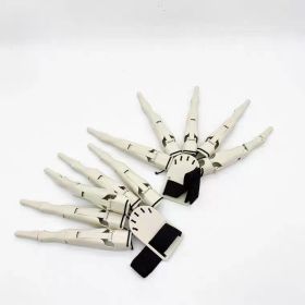 Knuckle Movable Flexible Glove Toy Halloween (Option: Skeleton claw set)