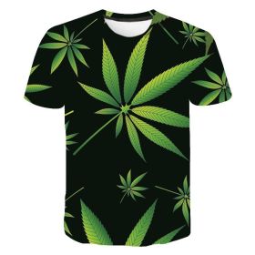 Men Casual Hawaiian Short Sleeve Printed T Shirt (Option: DX1967-XXS)