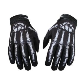 Outdoor Sports Motorcycle Cycling Riding Gloves (Option: White-S)