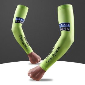 Summer Viscose Fiber Oversleeve Outdoor UV-proof (Option: Bank Green-M)